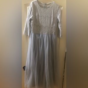 Stunning blue dj dress